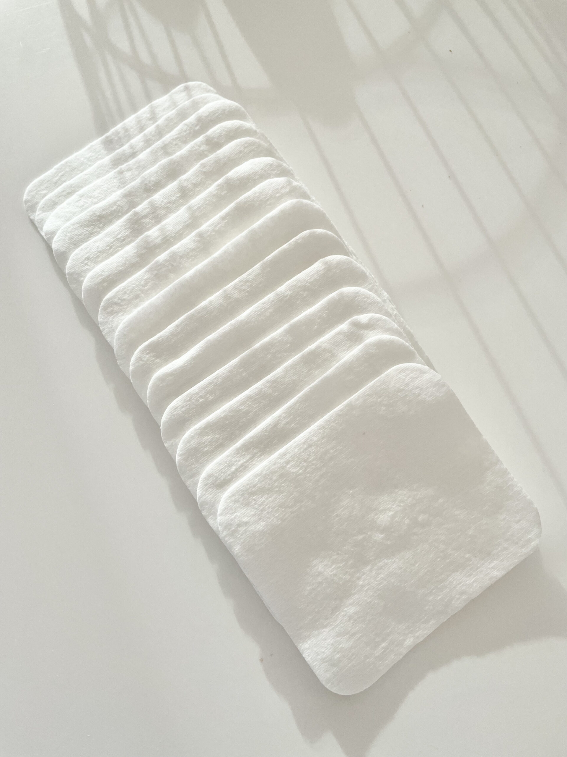 Babypads for skånsom bleskift